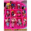 Image 4 : LOL Surprise carry case with dolls & drink bottles.