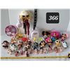 Image 1 : LOL dolls (3 sizes) animals & some accessories.