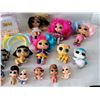 Image 4 : LOL dolls (3 sizes) animals & some accessories.