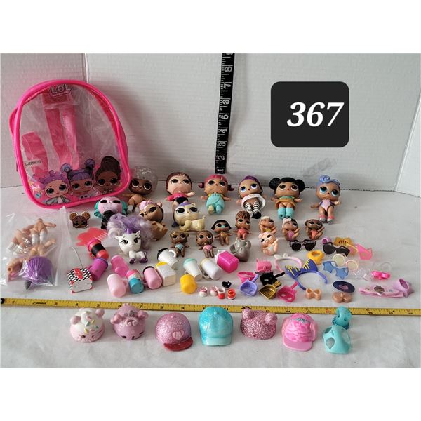LOL collection. Dolls (2 sizes) & accessories.