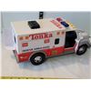 Image 5 : 2004 Tonka Rescue Ambulance with moving wipers & sound. Nylint Rescue pumper fire truck.