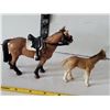 Image 4 : 2001 Schleich Germany saddled horse & foal.