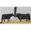 Image 2 : 2002 Schleich Germany Black Angus Bull & cow.