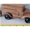 Image 2 : Vtg. Wood Schwans ice cream truck. 1963 VW double cab pick up delivery service.