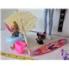 Image 3 : Barbie doll Family group. Beach & camping accessories.