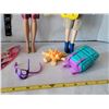 Image 4 : Barbie doll Family group. Beach & camping accessories.