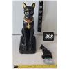 Image 1 : Egyptian Bastet Cat figure “ Goddess of the home” & bottle opener