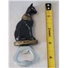 Image 5 : Egyptian Bastet Cat figure “ Goddess of the home” & bottle opener