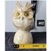 Image 1 : Hand carved alabaster owl. Made in Italy.