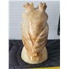 Image 3 : Hand carved alabaster owl. Made in Italy.