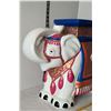Image 2 : Large ceramic elephant plant stand.