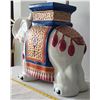 Image 3 : Large ceramic elephant plant stand.
