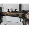 Image 3 : Vtg. Reliance Treadle sewing machine.