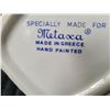 Image 7 : Vtg. 1960's, hand painted male Metaxa porcelain ouzo bottle. Made in Greece.