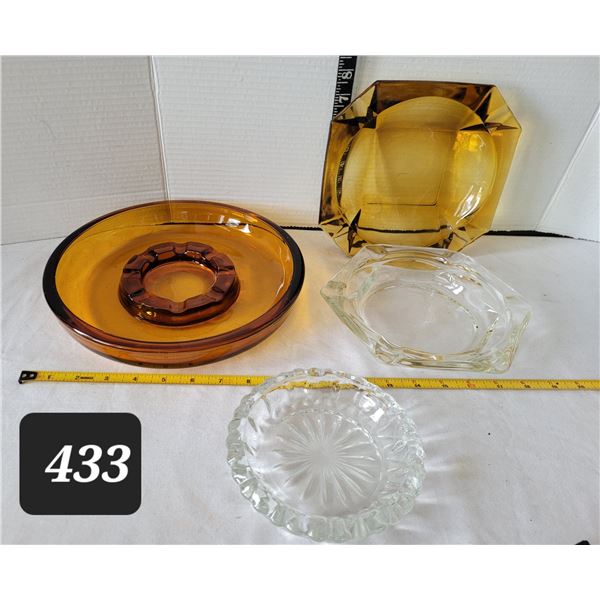 Mid century ashtrays.