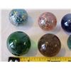 Image 9 : 16 large 1” & smaller marbles.