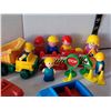Image 4 : Vtg. Playskool  McDonalds, cars, people & accessories.