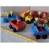 Image 5 : Vtg. Playskool  McDonalds, cars, people & accessories.
