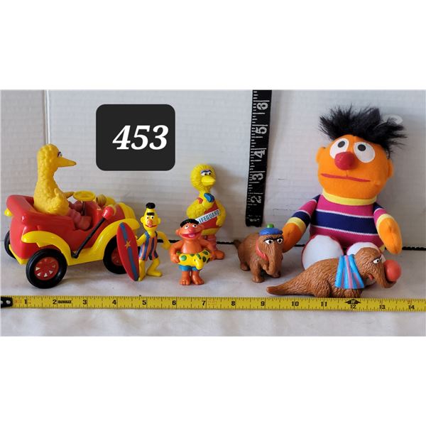 Vtg. Jim Henson, Sesame Street, muppet toys