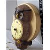 Image 2 : 1975 ceramic Lanshire movement Owl wall clock