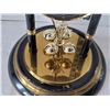 Image 3 : Vtg. Black & gold Anniversary quartz glass Dome Clock. Made in west Germany.