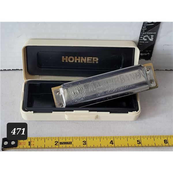 Vtg. Marine Band #1896 M. Hohner harmonica.