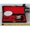 Image 1 : Collector Giftcraft miniature guitar in black case.