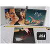 Image 1 : Vtg. LP records. 3 Styx albums.