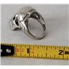 Image 3 : Stainless steel Skull ring size 10