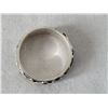 Image 4 : 925 sterling silver men's patterned band. Size 14