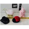 Image 1 : Unique gift boxes. Western hat & Lady bug ring boxes. Carriage & elephant each with chain & pendant.
