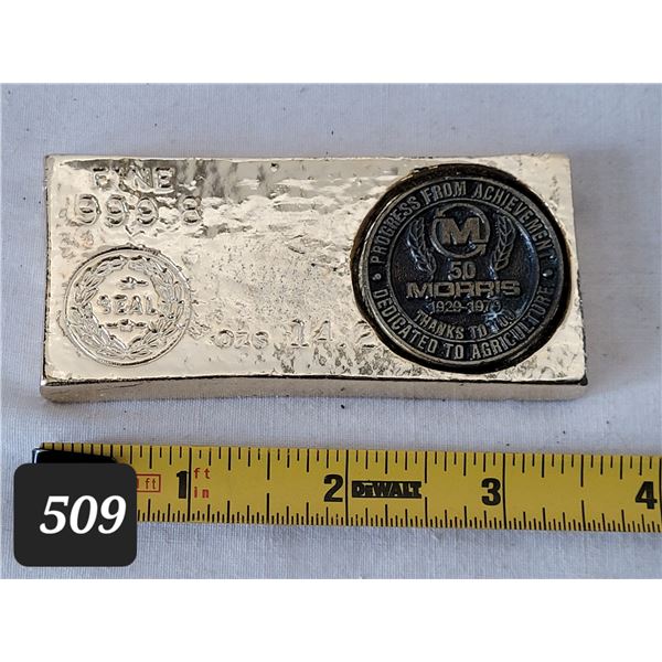 Replica gold brick like the ones stored at Fort Knox Kentucky.Morris equipment Sk.