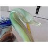Image 5 : 1960's swirl design art glass swan.