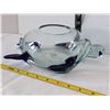Image 4 : Murano style art glass hand blown turtle bowl.