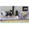 Image 1 : 1945- 1952 ceramic, hand painted Mallard Duck planters. Occupied Japan.
