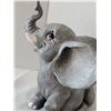 Image 3 : Artist Pete Apsit vtg. Heavy resin elephant “The Herd”.