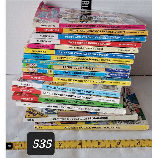 1992-2011 Archie Double Digest comics