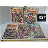 Image 1 : 1972 # 43 French comics Les Vengeurs 1976  #78/79  #82/83   #86- 89  All in sleeves.