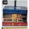 Image 1 : Dan Brown Novels. Hard cover with dust jackets. 1 is special illustrated edition.