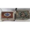 Image 3 : Vtg. Tins. Includes & Blue Bird Confectionary Litho Tin bank (England) & confectionary Ship Tin.