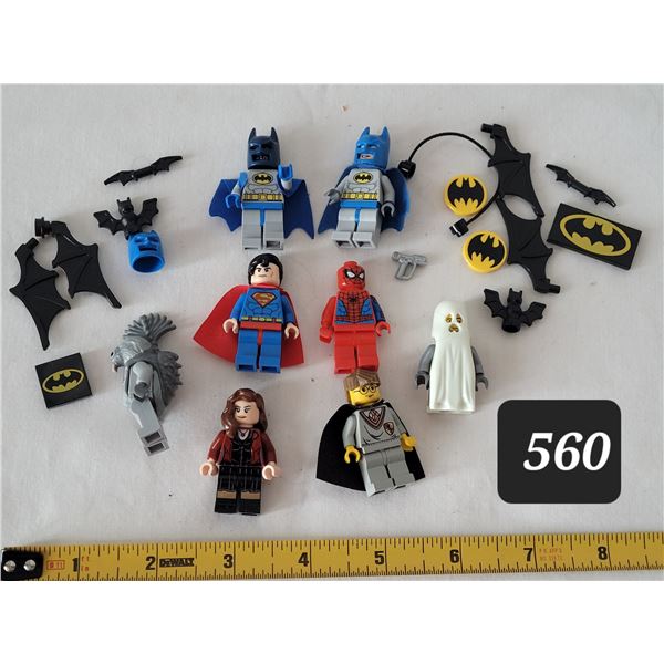 Lego Super Hero figures & accessories.