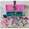 Image 2 : Barbie Accessory case & contents.