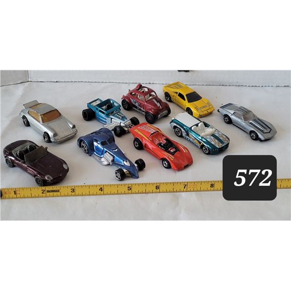 Vintage Hot Wheels & Matchbox cars.