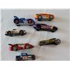 Image 2 : Group of small vintage diecast cars, including Hot wheels & Matchbox.