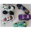 Image 4 : Group of small vintage diecast cars, including Hot wheels & Matchbox.