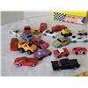 Image 7 : Micro car garage, Micro machines box with assortment of micro cars.