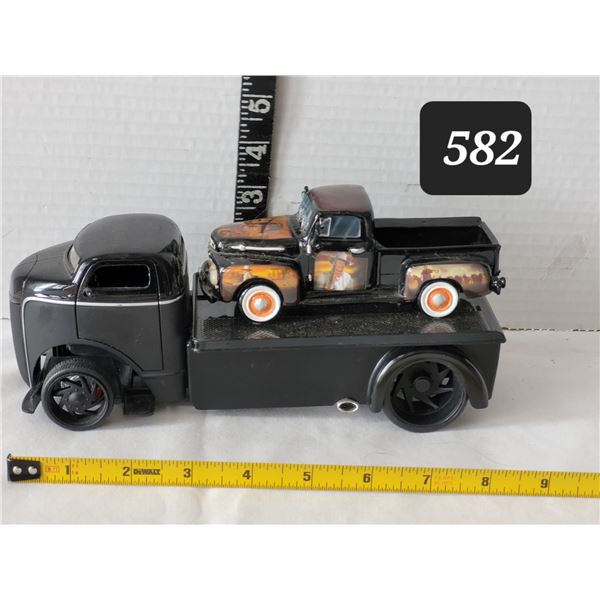 1:24 scale 1947 Ford Cab over flatbed #6319 & John Wayne “The Duke” American Legen