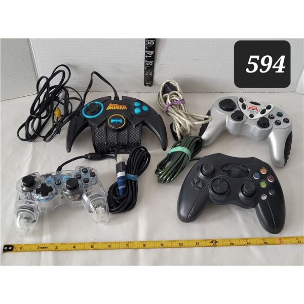 Gaming controls.
