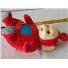 Image 5 : 1998 vintage yellow & red plush Teletubies. Hasbro/ Playskool.