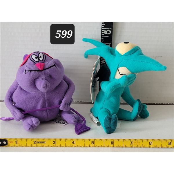 1997 Disney bean bag characters, Hercules Pain & Panic.